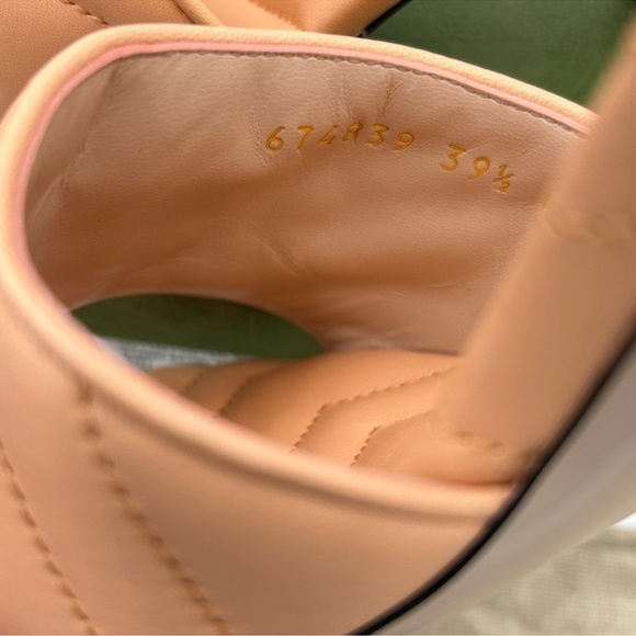 Women’s Gucci Marmont, leather mules size 39.5 made in Italy - Picture 9 of 10